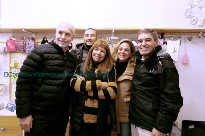 Rodríguez Larreta y Quirós en San Fernando Rodríguez Larreta y Quirós en San Fernando 01