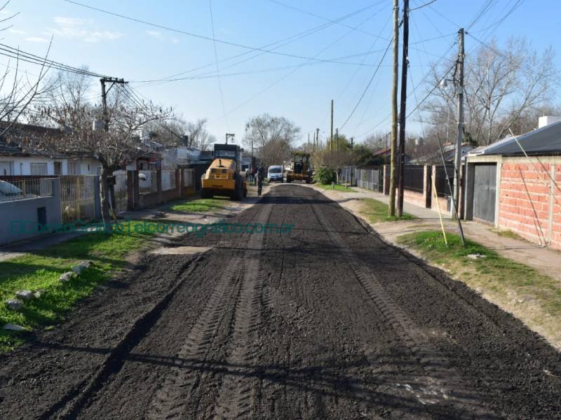 Mejorado de calles en Barrio Obrero y Villa Progreso 2