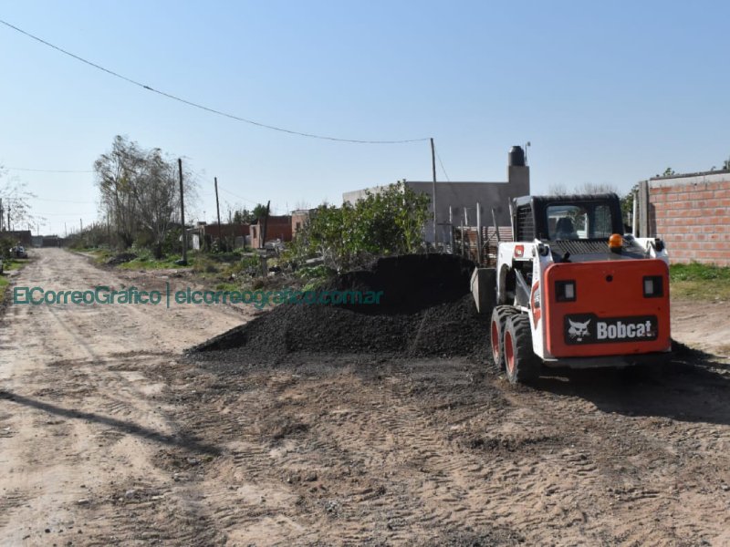 Mejorado de calles en Barrio Obrero y Villa Progreso 6