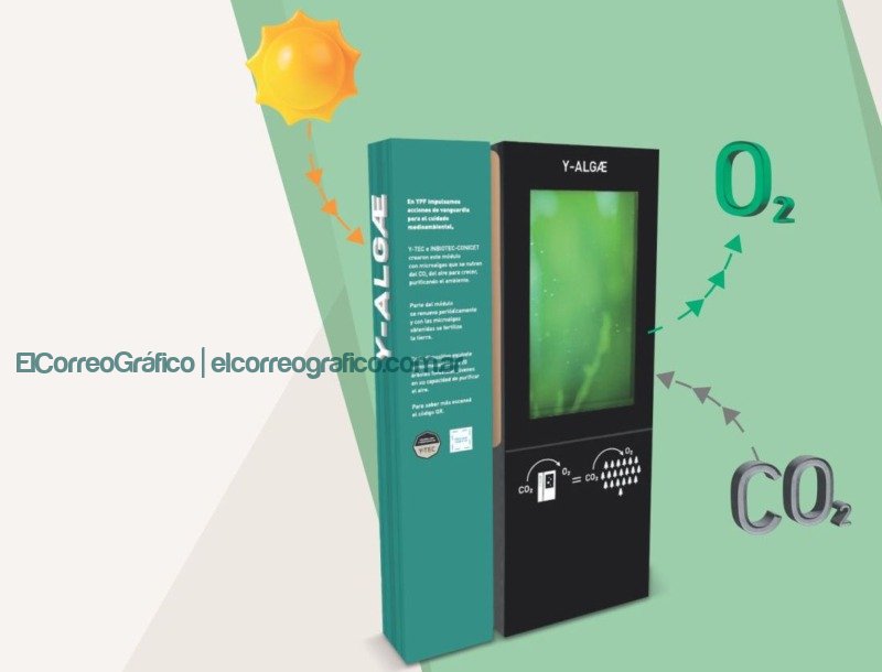 Y-ALGAE: El dispositivo innovador que absorbe CO2 y genera Oxígeno en entornos urbanos Y ALGAE, El dispositivo innovador que absorbe CO2 y genera Oxígeno en entornos urbanos