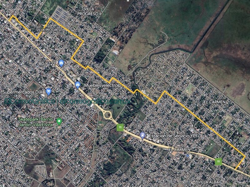 Berisso Nuevos recorridos de micros para facilitar el acceso a barrios de La Franja 1