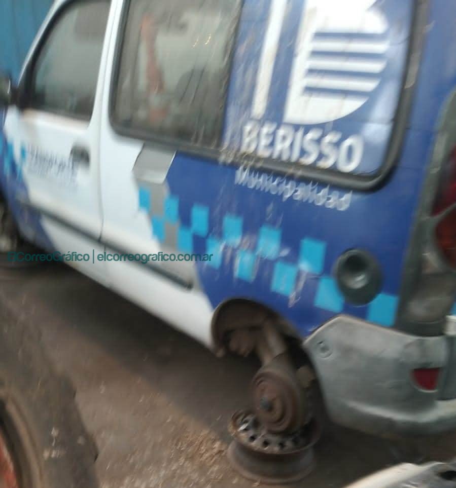 La infraestructura municipal de Berisso destruida y la creciente opulencia personal Cagliardi 7