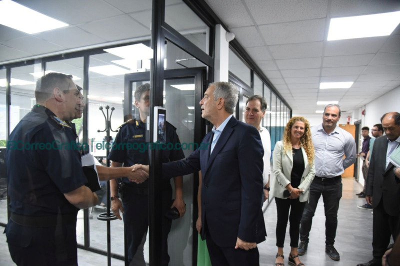 Reunión entre el intendente de La Plata y el Ministro bonaerense de Seguridad 1
