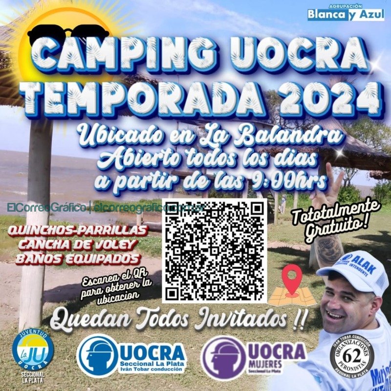 Berisso: Denuncian ocupación ilegal de playa en La Balandra por parte de la UOCRA Berisso Denuncian ocupación ilegal de playa en La Balandra por parte de la UOCRA