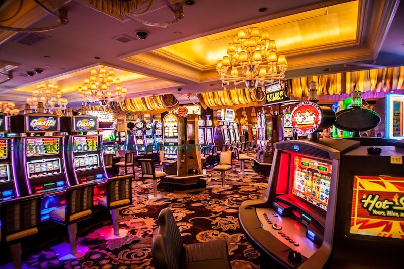 arcade machine with lights turned on inside room Los 6 mejores casinos de España
