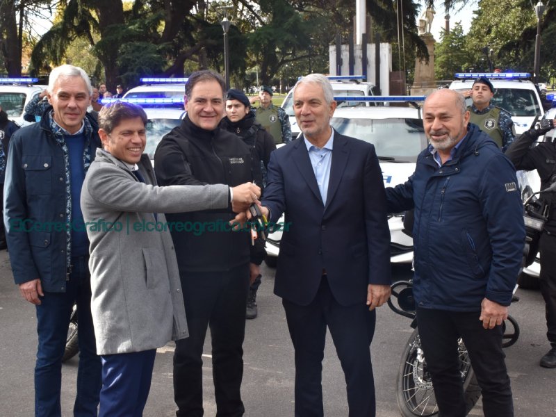 Berisso recibe equipamiento y vehículos de seguridad del programa Tolerancia Cero al Delito 2