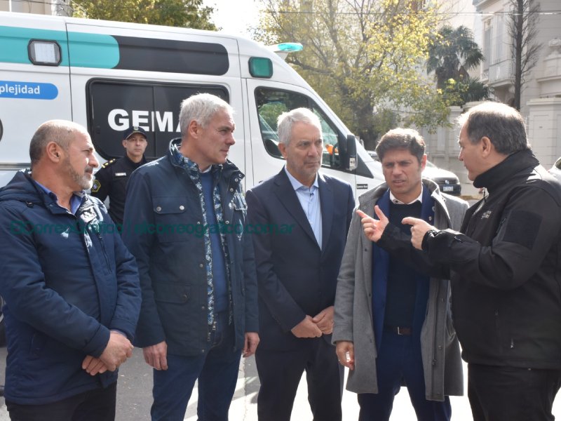 Berisso recibe equipamiento y vehículos de seguridad del programa Tolerancia Cero al Delito 3