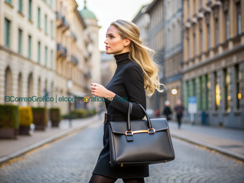 Bolsos y accesorios de lujo Una mirada a la exclusividad y elegancia del Hermes Kelly 25 Negro Togo con herrajes en oro 2