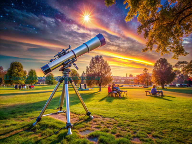 Observación astronómica en el Parque Cívico de Berisso Observación astronómica en el Parque Cívico de Berisso 1