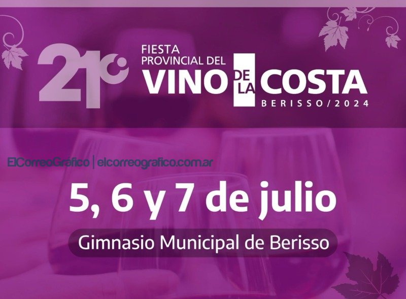 21° Fiesta del Vino de la Costa en Berisso