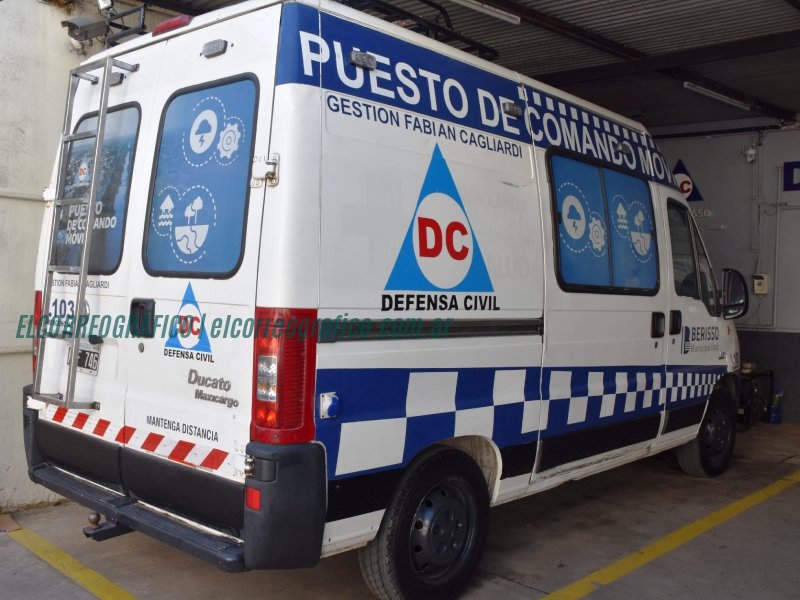 Berisso lanza el primer Comando Móvil de Defensa Civil Berisso lanza el primer Comando Móvil de Defensa Civil 1