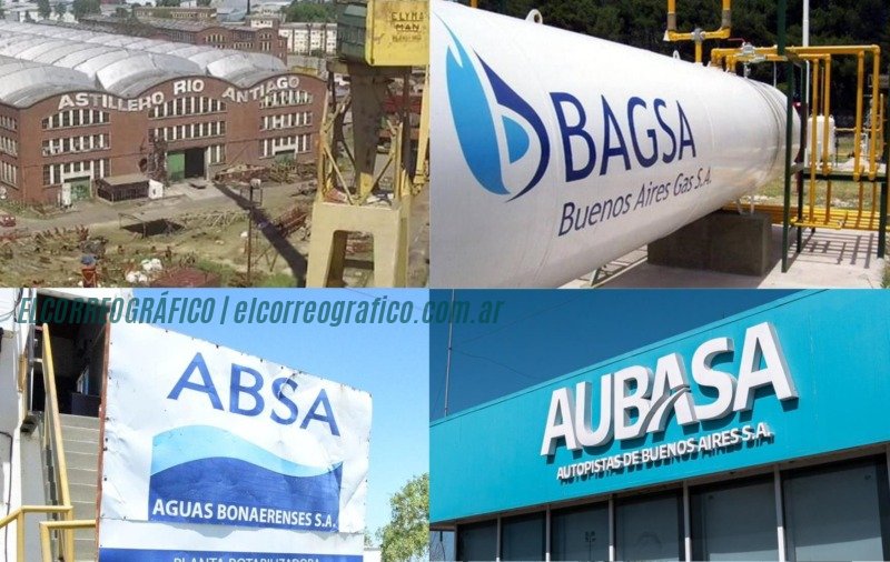 A Kicillof el Astilleros Río Santiago, ABSA, BAGSA y AUBASA le generan 56 mil millones de déficit ARS BAGSA ABSA AUBASA A Kicillof el Astilleros Río Santiago, ABSA, BAGSA y AUBASA le generan 56 mil millones de déficit