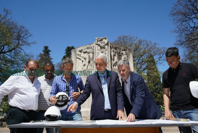 La Plata inicia la reconstrucción de Plaza Rocha, un espacio renovado para la comunidad 1