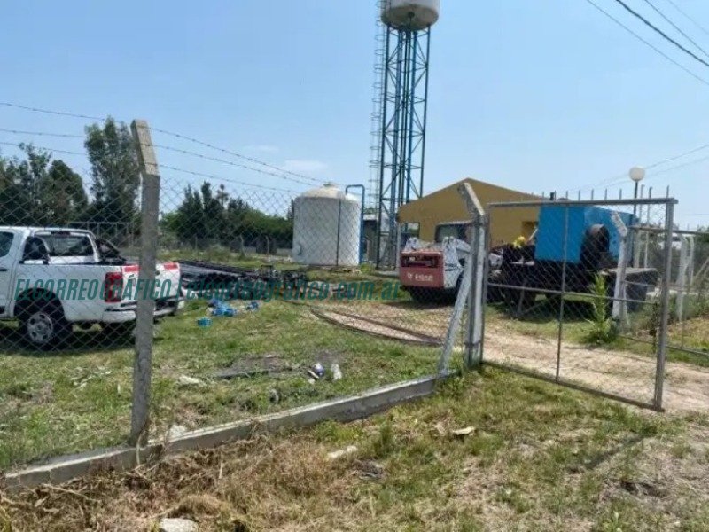 Cagliardi prometió una planta de agua en Los Talas y los vecinos llevan 6 años de espera Cagliardi prometió una planta de agua en Los Talas y los vecinos llevan 6 años de espera 1