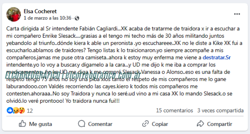 Medicamentos negados. La lucha de Elsa Cocheret contra la traición de Fabián Cagliardi 6