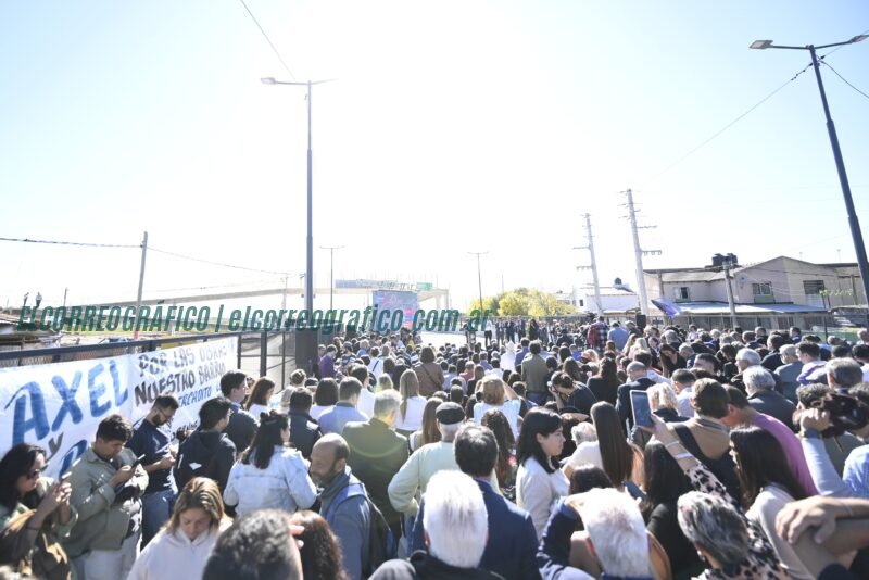 Alak y Kicillof inauguraron el distribuidor de Avenida 520 en la autopista La Plata Buenos Aires 1