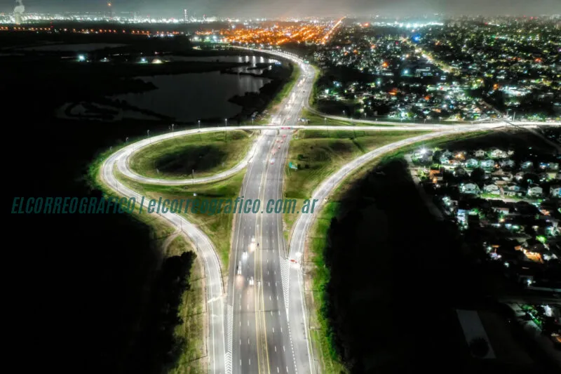 Alak y Kicillof inauguraron el distribuidor de Avenida 520 en la autopista La Plata Buenos Aires 10