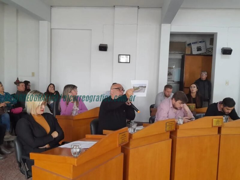 La polarizacion politica se intensifico en la segunda sesion del Concejo Deliberante 05