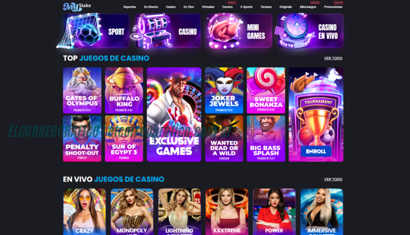 MyStake. El casino online seguro que lidera tendencias internacionales 2