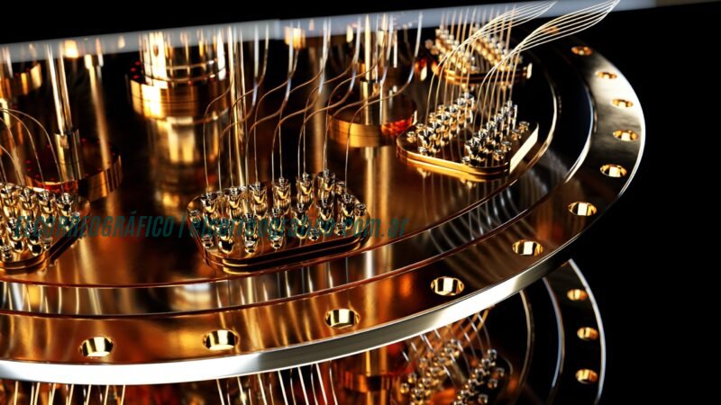 Comercio de Quantum X: La revolución del trading con IA y computación cuántica quantum computer closeup