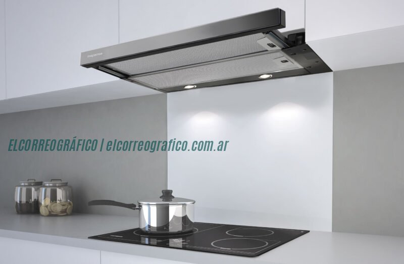 Atractivo Campana Mepamsa Superline Glass negra Ofertas Campanas Extractoras Decorativas Guía completa para renovar tu cocina con electrodomésticos funcionales y modernos campana extractora licuadora 04
