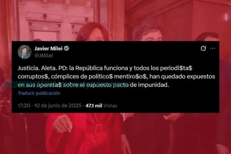 La Corte Suprema ratificó la condena a Cristina Fernández de Kirchner: Un hito judicial en Argentina Javier Milei, La Corte Suprema ratificó la condena a Cristina Fernández de Kirchner, Un hito judicial en Argentina 13