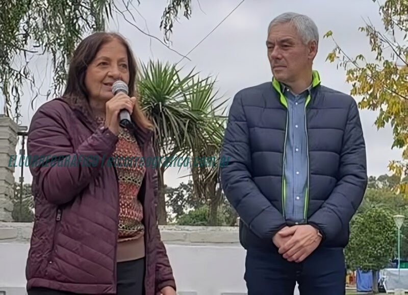 Beatriz Teté Grasso Fabián Cagliardi, candidato testimonial para fortalecer su paupérrimo proyecto en Berisso