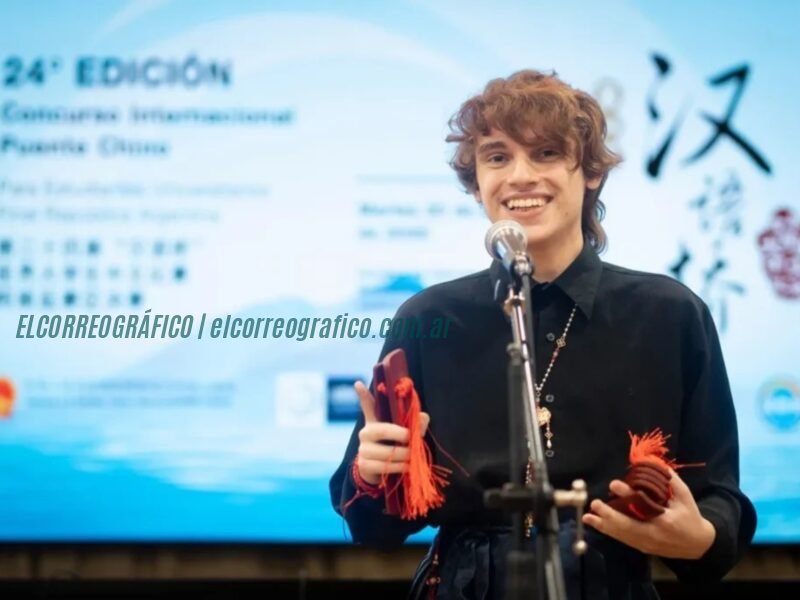 Luciano García Zárate, joven berissense triunfa en concurso de idioma chino y viaja al mundial Joven berissense triunfa en concurso de idioma chino y viaja al mundial 1