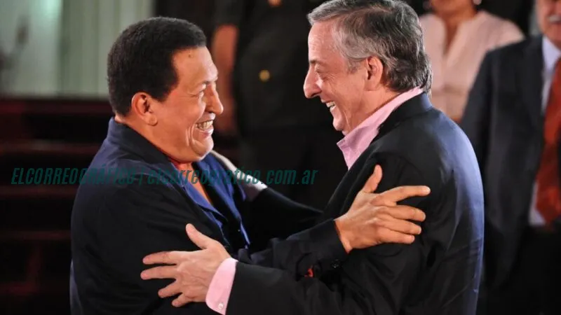 hugo chavez y nestor kirchner Astillero Río Santiago busca compradores tras freno de PDVSA a los petroleros