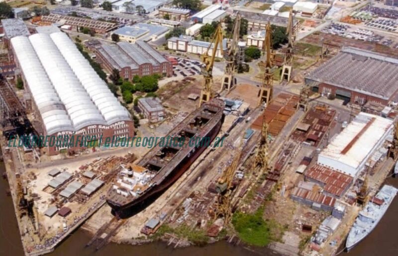 Crisis del Astillero Río Santiago, buques pagados por Venezuela donde desviaron 23 millones USD para el Estadio Único 3