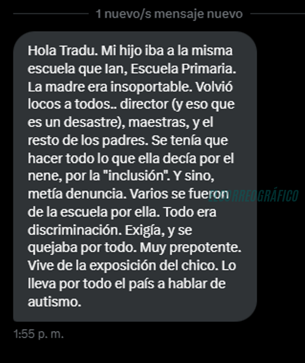 Fallo judicial avala tuit de Milei contra Ian Moche mientras a su progenitora denuncian explotación Fallo judicial avala tuit de Milei contra Ian Moche mientras a su progenitora denuncian explotación 17