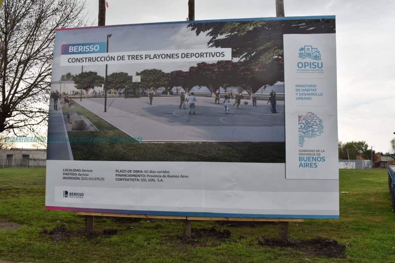 Habemus cartel. Sol Vial SA inicia construcción de playones en Berisso mientras su dueño enfrenta imputación por corrupción