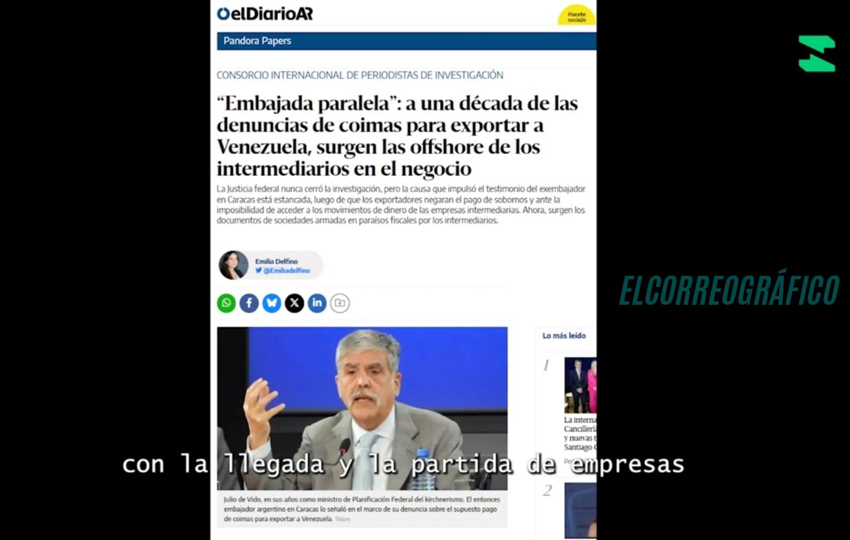 El canciller Taiana Corrupción, embajada paralela con el narco estado de Venezuela y el video que reabre la Causa Cuadernos 16