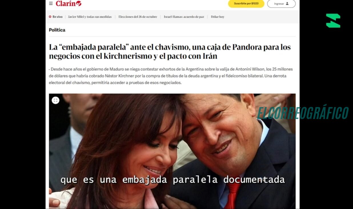 El canciller Taiana Corrupción, embajada paralela con el narco estado de Venezuela y el video que reabre la Causa Cuadernos 17