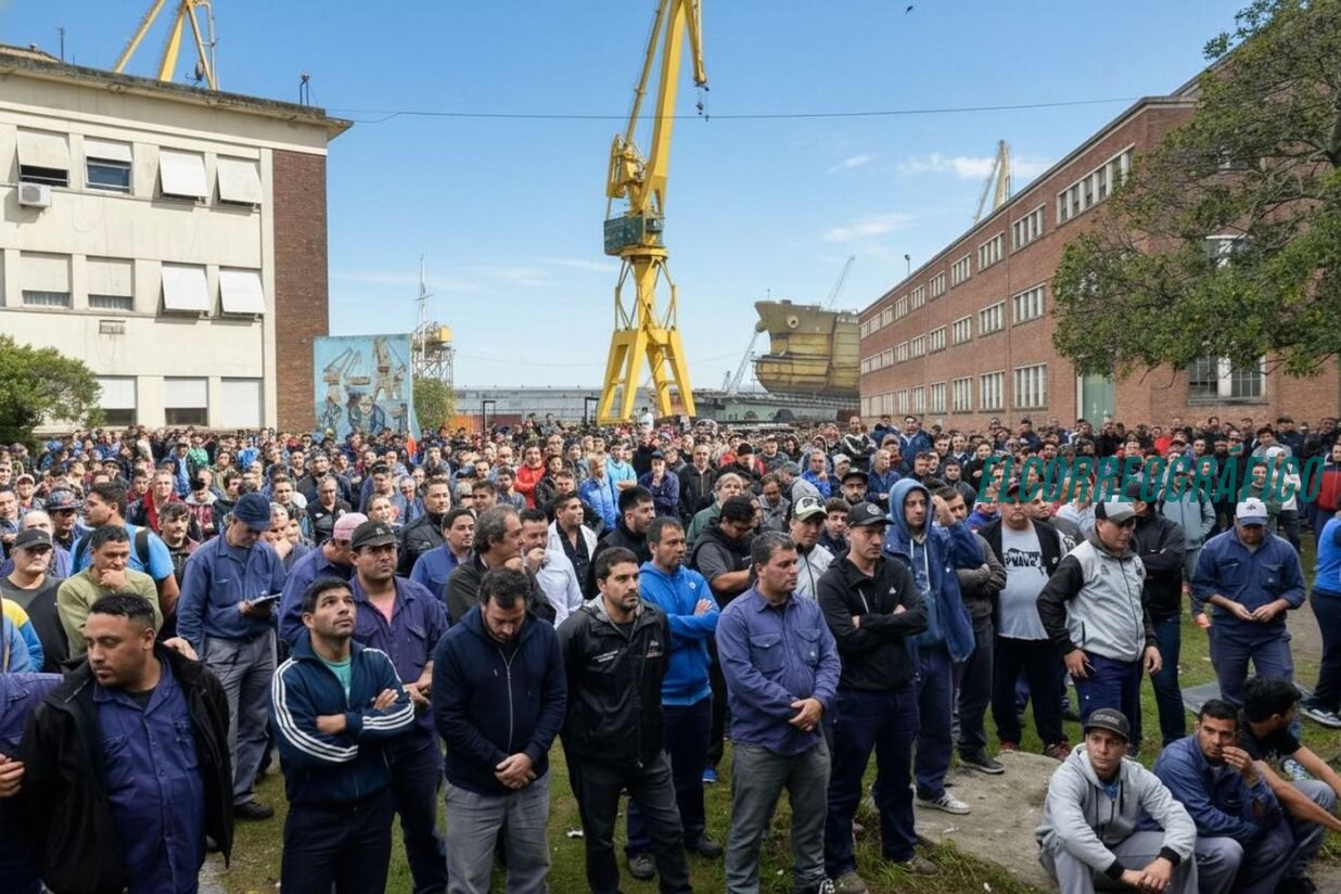 Astillero Río Santiago sigue en crisis institucional y fractura sindical exponen vulnerabilidad a costa de los bonaerenses 2