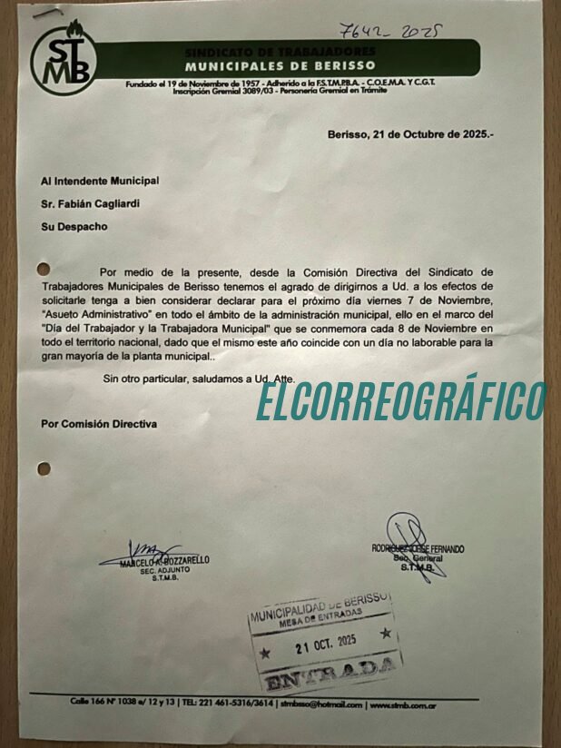 Crisis en el Sindicato de Municipales de Berisso. Denuncias, aumentos desmedidos y el silencio ante los trabajadores 02