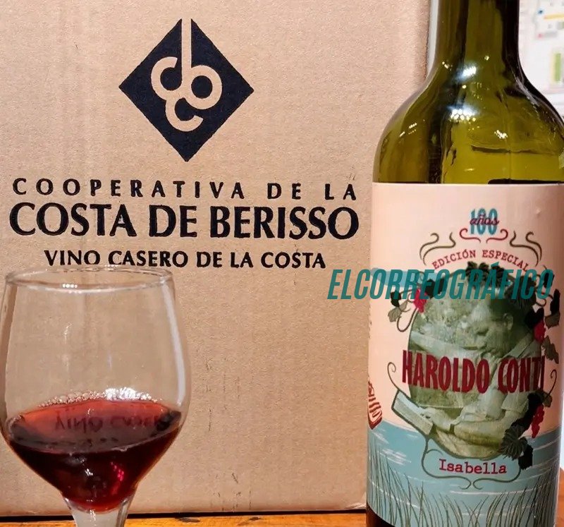 Berisso rindió poderoso homenaje al escritor Haroldo Conti con etiqueta especial 2025 del Vino de la Costa 03