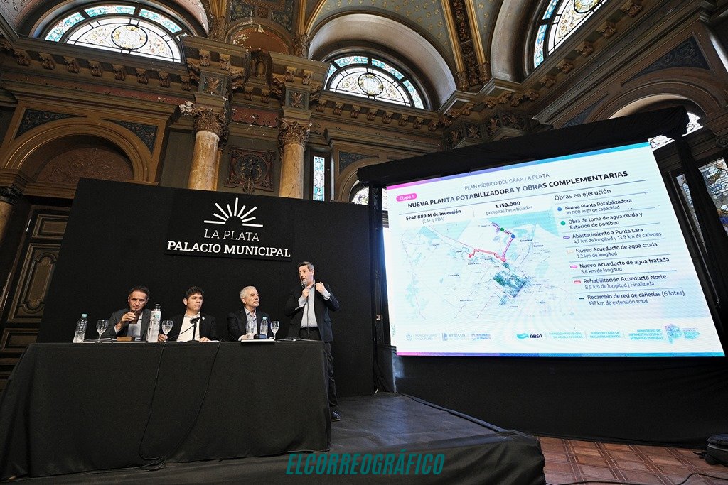 ¿Fin del exilio hídrico? La Plata estrena acueducto de 8,5 kilómetros Fin del exilio hídrico, La Plata estrena acueducto de 8,5 kilómetros 5