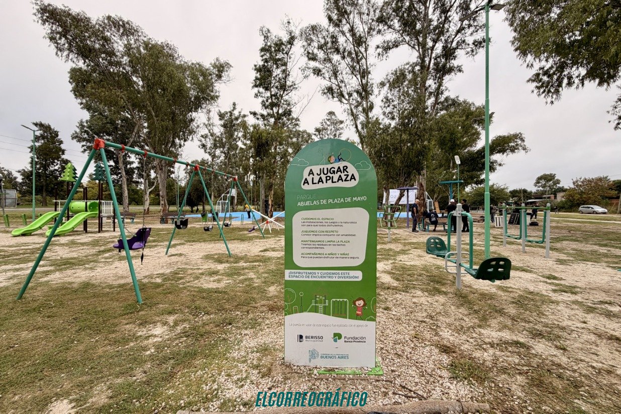 El show electoral de Kicillof y Cagliardi. losa de hormigón de un playón y la oficina de Licencia reciclada en Comisaría de la Mujer 13