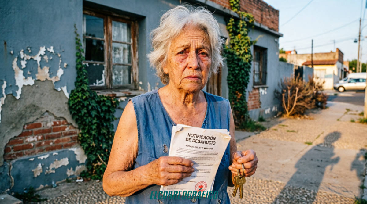 Justicia bonaerense ordena desalojar a mujer de 73 años de la casa donde nació en Mercedes 2