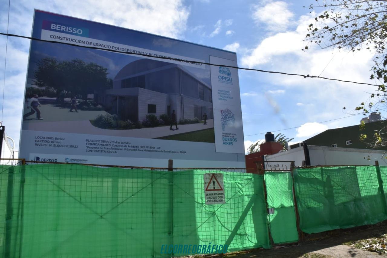 Polideportivo millonario de Villa Progreso, la ex empresa de Caputo que gana con Milei, Kicillof y Cagliardi 1