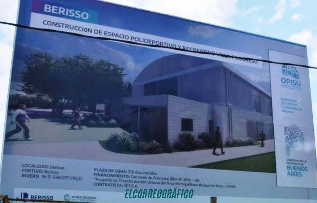 Polideportivo millonario de Villa Progreso, la ex empresa de Caputo que gana con Milei, Kicillof y Cagliardi 3