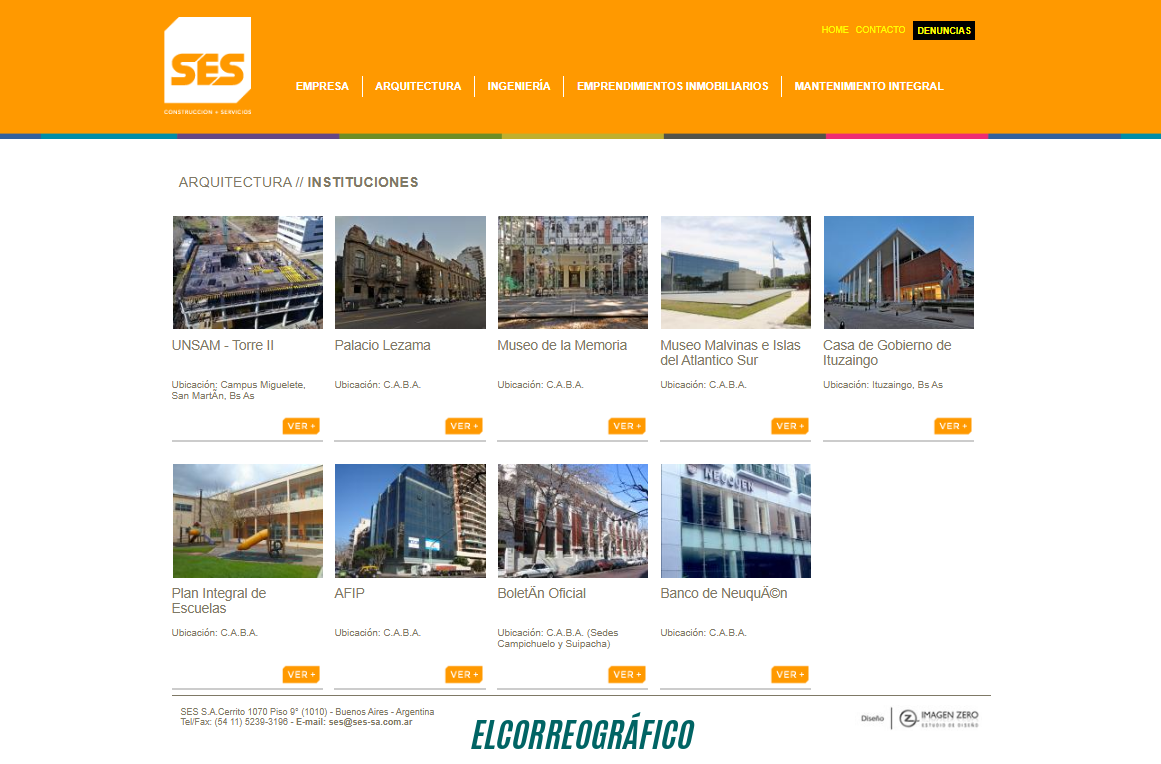 www.ses sa.com.ar obras púbicas CABA Polideportivo millonario de Villa Progreso, la ex empresa de Caputo que gana con Milei, Kicillof y Cagliardi