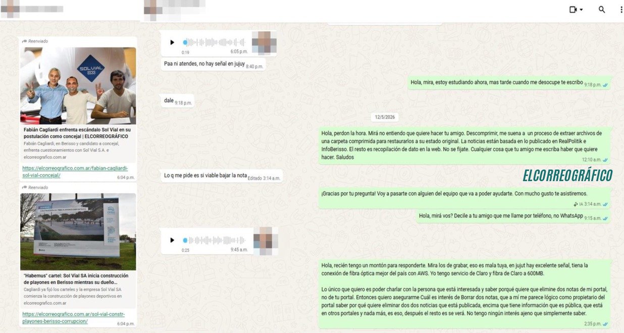 Día del Periodista, intentaron ensobrar el silencio de ELCORREOGRÁFICO con unos pesos 52