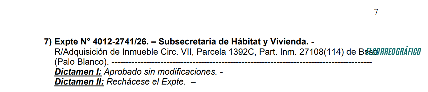Terrorífico El HCD de Berisso ratificó a Cagliardi la compra fraudulenta del terreno del vecino Ramallo en Palo Blanco a $60 x m² 21