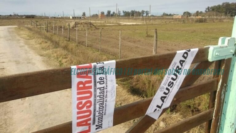Sol Vial Berisso, Jueza revela freno a 10 loteos en La Plata 5 Sol Vial Berisso: obra paralizada por la Justicia en loteo ilegal de La Plata