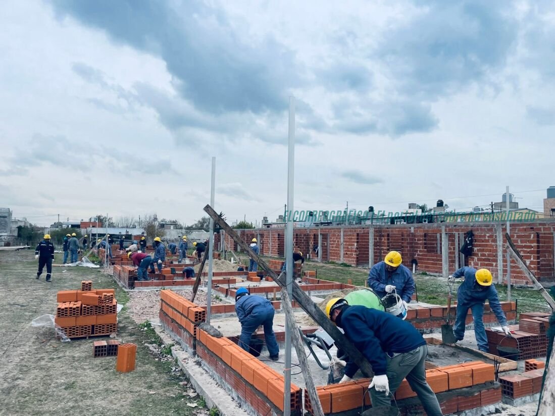 Plan Domus Berisso, la UOCRA del clan Medina se impuso a EMAC SA en la obra de las 28 viviendas 09