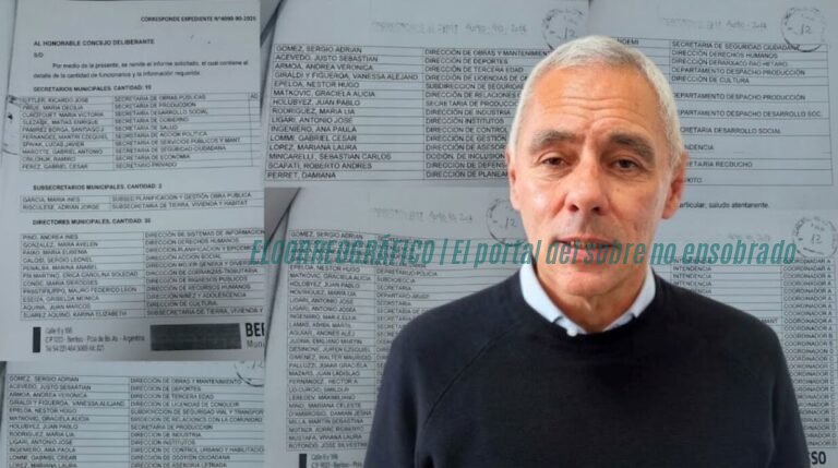 Cargos políticos en Berisso, informe a medias que confirma 96 funcionarios de Cagliardi