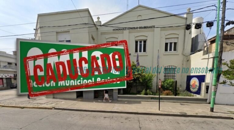 Caducidad de AMUBE, la Junta Electoral bonaerense quitó la personería a la agrupación vecinal de Berisso luego de 35 años